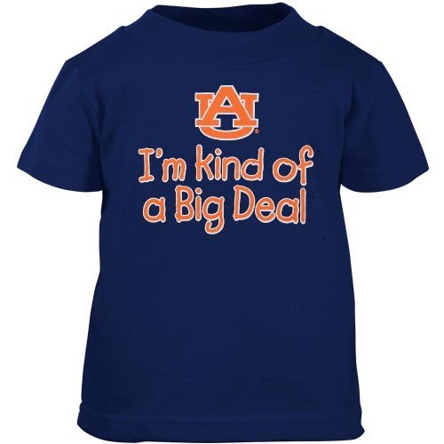 Auburn Tigers Navy Blue Infant Big Deal T-shirt