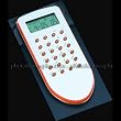 World Time Alarm Clock with Calculator, Silver Plated