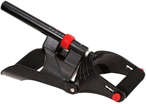 HomeTek USA Forearm Trainer Muscle Mass Builder, Black/Red