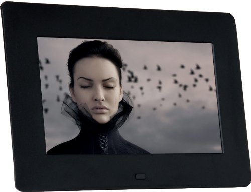 NIX X07D - Cordless High Resolution 7 Inch Digital Picture Frame with Remote Control, Random Display Options - More than 3 times the number of pixels compared to standard resolution 7 inch frames - Internal Rechargeable Battery