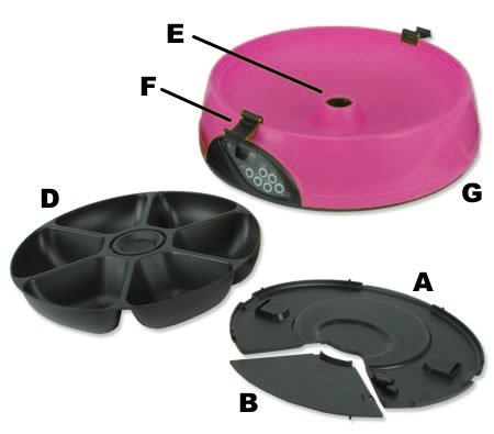 Autmatic Pet Feeder PF-18 ペット用自动给饵