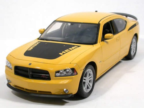 Beautifully crafted 2006 Dodge Charger Daytona R/T diecast model car 1:18 scale die cast by Welly. This is a very.