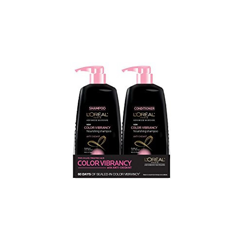 Loreal Color Vibrancy Nourishing Shampoo and Conditioner (33.8 fl. oz., 2 pk.)