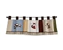 Eddie Bauer Enchanted Hollow Window Valance - Brown