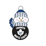 SC Sports Toronto Maple Leafs Light-Up Snowman Puck Ornament 3-Pack - Toronto Maple Leafs Set of 3
