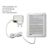 Weisses Netzteil f�r OYO. 220V Ladeger�t f�r Thalia E-Book Reader OYO OYO II OYO 2 . Steckerlader 110 - 240 Volt. Weiss