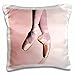3dRose Ballet Slippers - Pillow Case, 16 by 16-Inch (pc_1277_1)