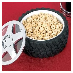 Tire Bowl for NASCAR / race car theme party