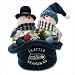 SC Sports 29323 NFL Plush Top Hat with 2 Plush Snowmen - Seattle Seahawks