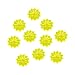 LITKO Stun Tokens Compatible with Forged Key Card Game, Fluorescent Yellow (10)