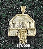 Stanford Univ Backboard Charm/Pendant -14K/10K, Stainless Steel or Gold Plated