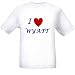 I LOVE WYATT - Name-series - White T-shirt