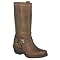 Women's Mossimo Supply Co. Katherine Leather Engineer Boots - Dark Tan