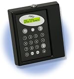 PIN Entry Stand Alone Employee Time Clock-Black