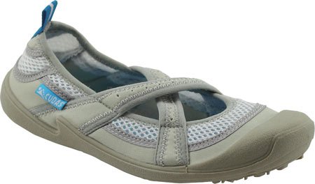 Cudas Women's Shasta Water Shoe, Silver, 10 M US