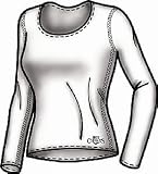 Hot Chillys MTF3000 AM Jewel Neck Baselayer Long Underwear Top - Women's - 9701