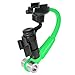 Fantaseal 3-Axis Inertia Gyro Stabilizer w/ GoPro Remote Control Holder Clip for GoPro Grip Handle GoPro Stabilizer GoPro Gimbal for GoPro Hero 5 / 4 / 3+ /3 / Hero+LCD