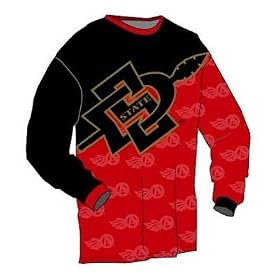 San Diego State University Aztecs Long Sleeve Mountain Bike Jersey