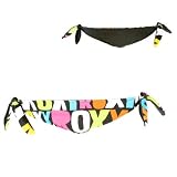 From Roxy With Love Retro Tie Side Reversible Bikini Bottom - Women's