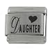 SilverBin Daughter Stainless Steel Italian Charm Link