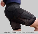 Bohn Xtreme Armored Shorts - Black CoolMesh - Large