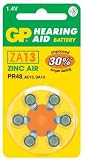 Electronics : GP ZA13 Orange Hearing Aid Batteries (Card of 6) PR48 A13
