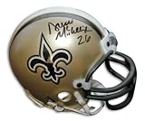 Deuce McAllister Signed Saints Mini Helmet