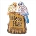 BLESSING BIRDS SOLAR LIGHT UP STATUE BLESS THIS HOME