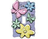 Bedtime Butterfly Light Switch Plate