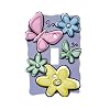 BUTTERFLY Flower SWITCHPLATE COVER girl kid decor home