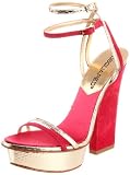 DSQUARED2 Womens Goldfinger Camoscio Ankle-Strap Sandal Sandal