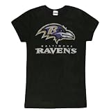 Baltimore Ravens - Large Logo Ladies Vintage NFL T-Shirt - Large