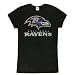 Baltimore Ravens - Large Logo Ladies Vintage NFL T-Shirt - Large