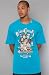 LRG The World Champs Tee in Turquoise,T-shirts for Men