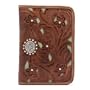 American West Lady Lace Dayplanner Address Book w-Brown