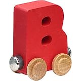 NameTrain Bright Finish Letter Cars - B