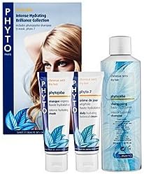 PhytoProgram for Dry Hair, Intense Hydrating Daily Essentials Kit Includes: Phytojoba Shampoo 6.7oz, Phytojoba Mask 1.7oz, Phyto7 Botanical Cream 1.7oz (Pack of 3)