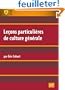 Le�ons particuli�res de culture g�n�rale