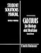 

Student Solutions Manual,  Revised for Calculus for Biology and Medicine