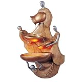 Kenroy Home Vestaglia Burnished Gold Indoor Wall Fountain