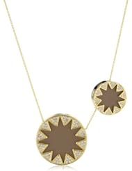 House of Harlow 1960 Gold-Plated Double Sunburst Necklace