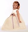 Brand New Sara Lene Flower Girl Wedding Silk Top Ivory Dress From Baby to Teens