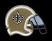 New Orleans Saints Neon Helmet