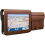 DLO DLG24199/17 4.3-Inch TravelFolio GPS Leather Case (Brown)