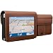 DLO DLG24199/17 4.3-Inch TravelFolio GPS Leather Case (Brown)