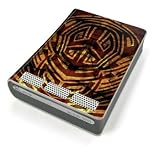 Tribal Orange Design Xbox 360 HD DVD Decorative Protector Skin Decal Sticker