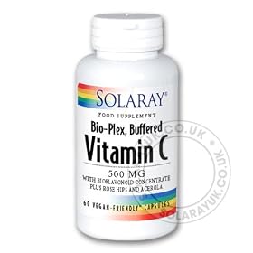 Solaray, Bio Plex Buffered C 60 VCaps