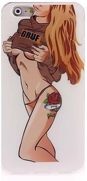 Rose Tattoo Woman Design Soft Case for iPhone 6