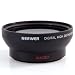 Black 0.45x 62mm Wide Angle Macro Conversion Lens 62 Mm