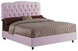 Shantung Fancy Tftd Cmplt Bed King Lilac